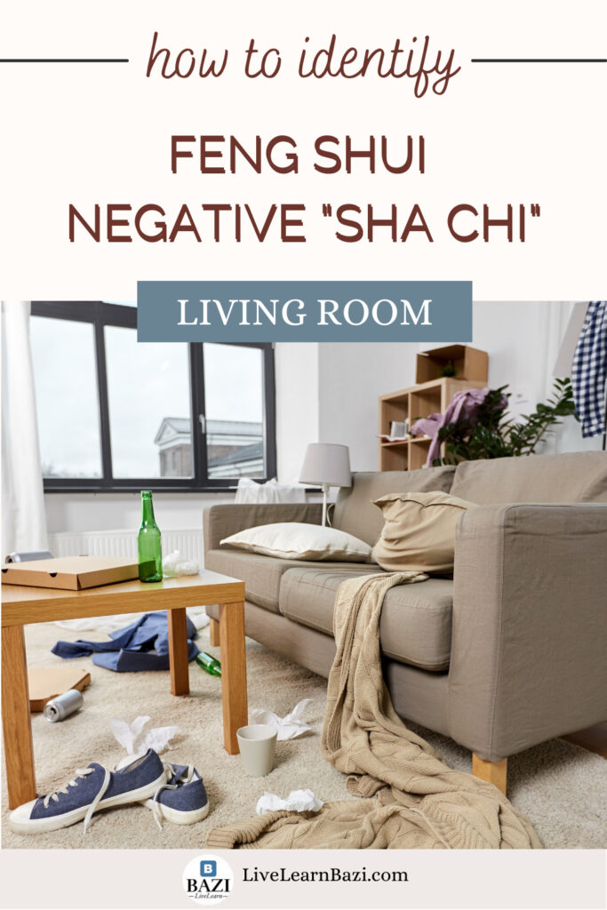 Feng Shui Negative Energy Protection - How To Identify "Sha Chi" (Living Room)