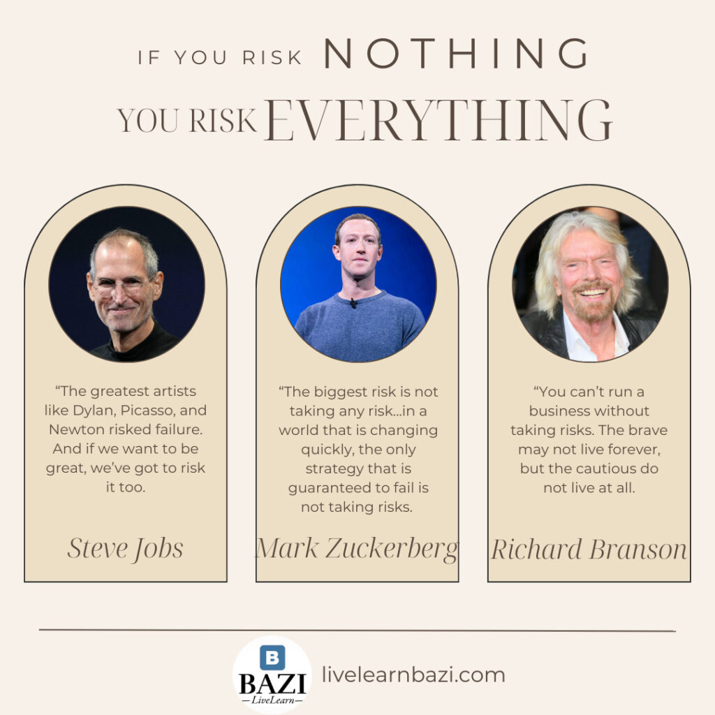 If You Risk Nothing, You Risk Everything