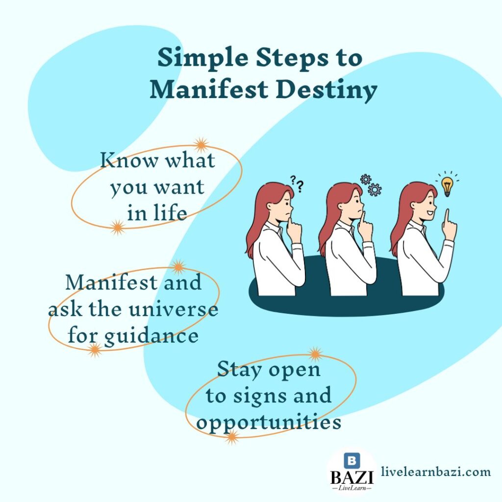 Simple Steps to Manifest Destiny