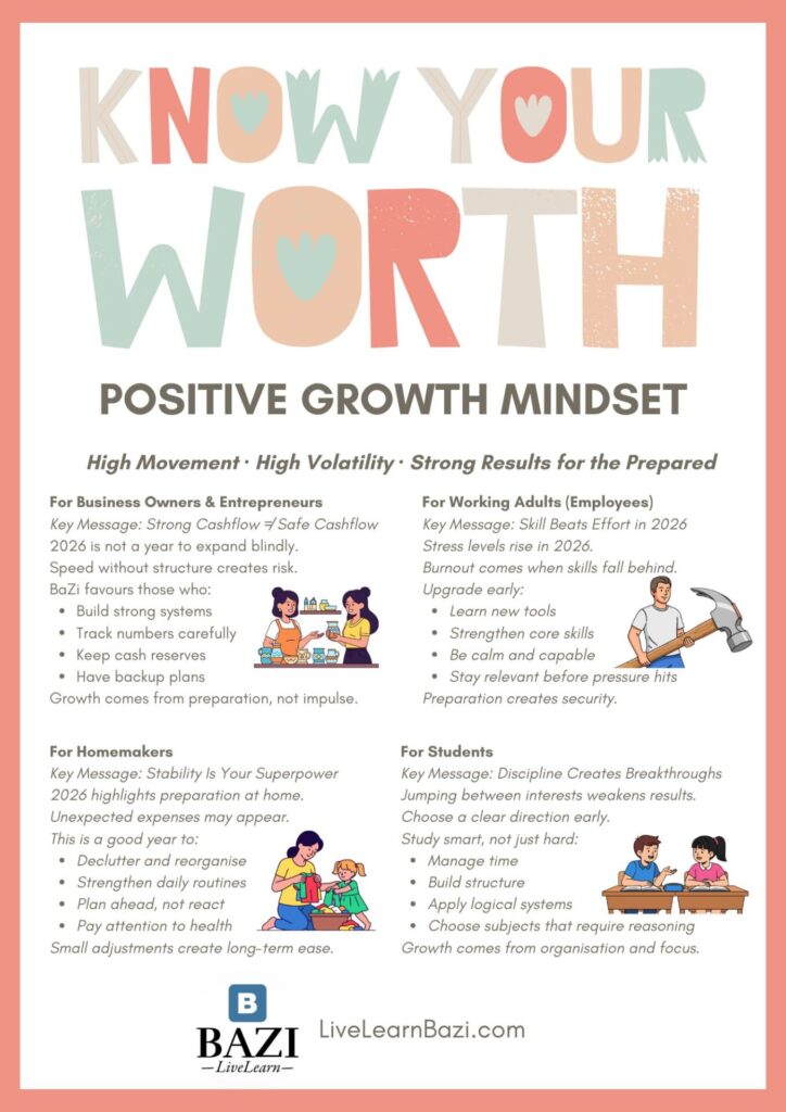 Know Your Worth Growth Mindset