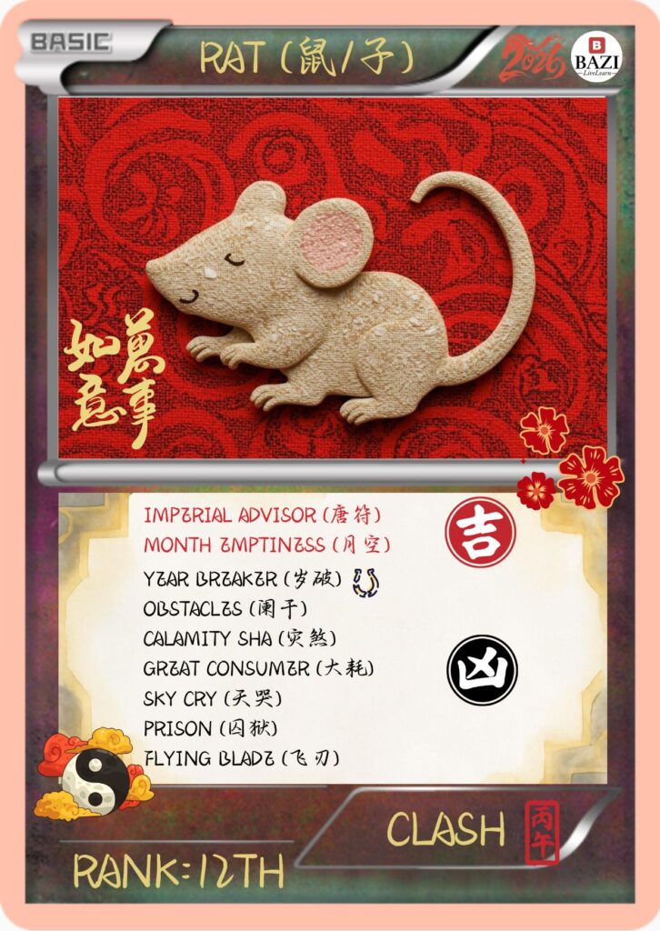 2026 Chinese Zodiac Rat